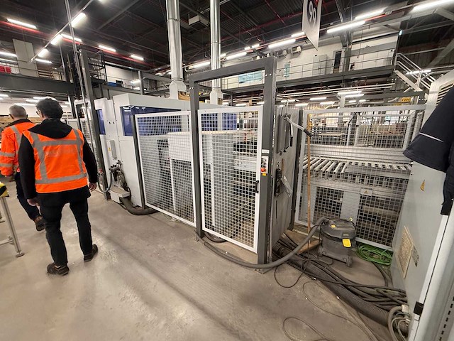 Weeke / optimat - 2008 - bhx 500 - cnc doorvoer bewerkingscentrum 5-zijdig boren & frezen - afbeelding 6 van  16