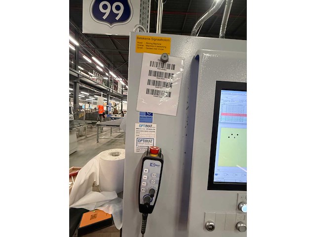 Weeke / optimat - 2008 - bhx 500 - cnc doorvoer bewerkingscentrum 5-zijdig boren & frezen - afbeelding 12 van  17