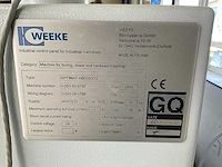 Weeke optimat abd 050 cnc-boor-lijm-deuvelinvoermachine - afbeelding 2 van  10
