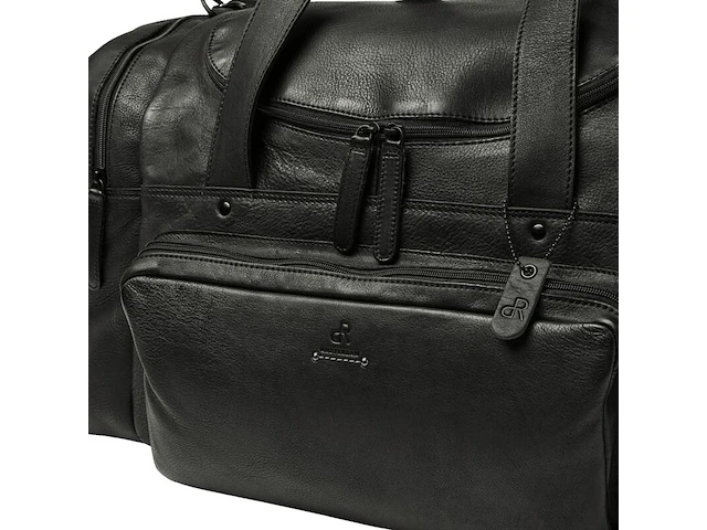 Weekendtas dr amsterdam, black - afbeelding 4 van  6