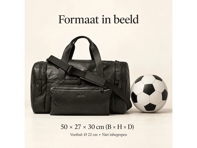 Weekendtas dr amsterdam, black - afbeelding 6 van  6