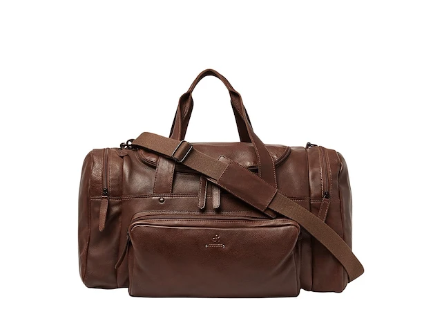 Weekendtas dr amsterdam, brown - afbeelding 1 van  6
