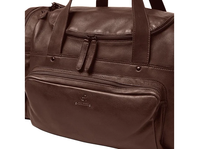 Weekendtas dr amsterdam, brown - afbeelding 4 van  6