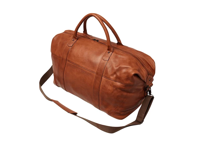 Weekendtas dr amsterdam, camel - afbeelding 2 van  6