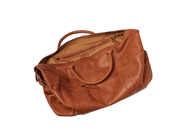 Weekendtas dr amsterdam, camel - afbeelding 3 van  6