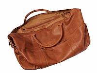 Weekendtas dr amsterdam, camel - afbeelding 3 van  6
