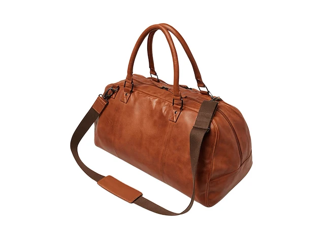 Weekendtas dr amsterdam, camel - afbeelding 2 van  6