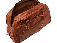 Weekendtas dr amsterdam, camel - afbeelding 3 van  6