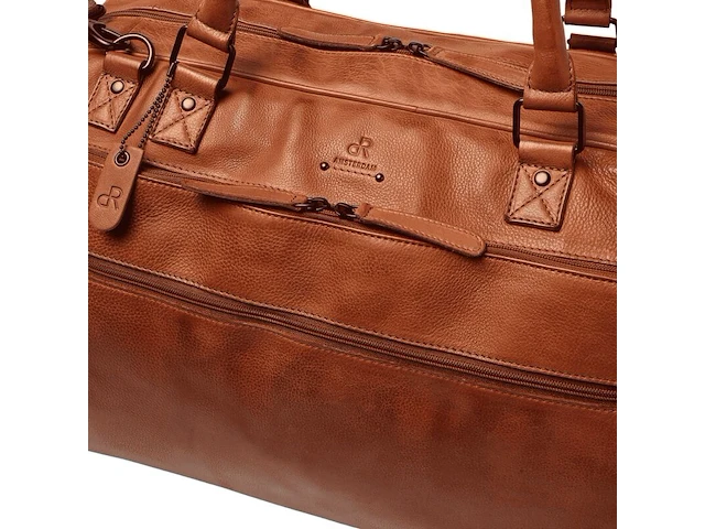 Weekendtas dr amsterdam, camel - afbeelding 4 van  6