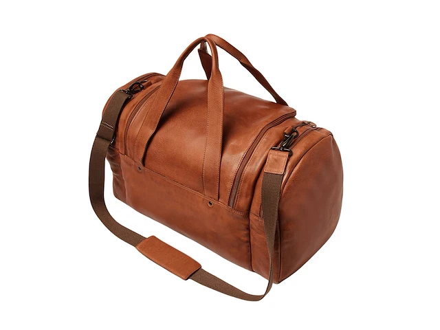 Weekendtas dr amsterdam, camel - afbeelding 2 van  6