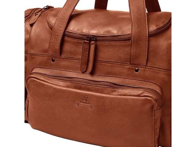 Weekendtas dr amsterdam, camel - afbeelding 4 van  6