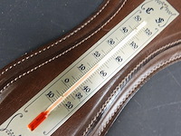 Weerstation in lederen montuur - afbeelding 3 van  5