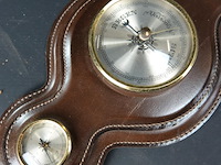 Weerstation in lederen montuur - afbeelding 4 van  5