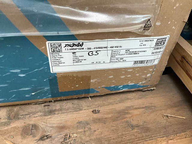 Weg elektromotor (4x) - afbeelding 7 van  10