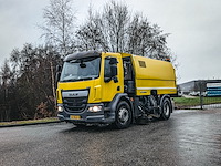 Wegdekreiniger daf, lf 250 fa, bouwjaar 2015, faun viajet v7 r/l hs