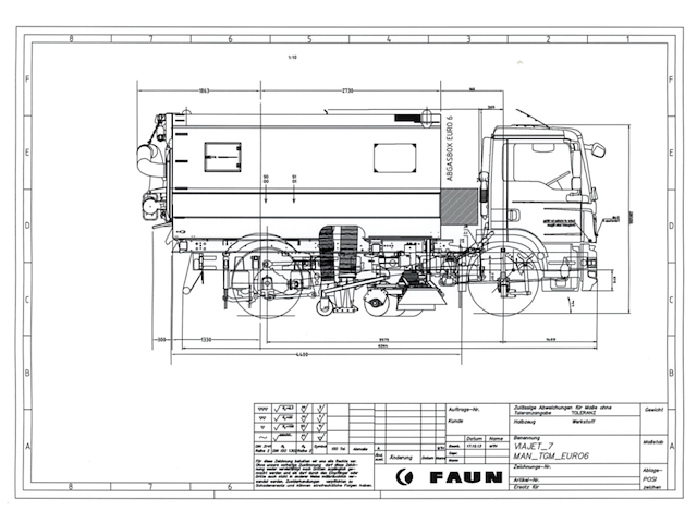Wegdekreiniger daf, lf 250 fa, bouwjaar 2015, faun viajet v7 r/l hs - afbeelding 41 van  41