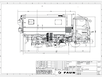 Wegdekreiniger daf, lf 250 fa, bouwjaar 2015, faun viajet v7 r/l hs - afbeelding 41 van  41