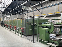 Wegens bedrijfsbeëindiging machines voor pvc transfer coating en direct coating, metaalbewerkingsmachines, gereedschappen en intern transport