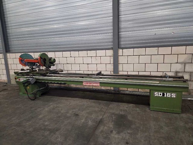 Wegoma - 1989 - sb 16s - afkortcirkelzaagmachine - afbeelding 7 van  14