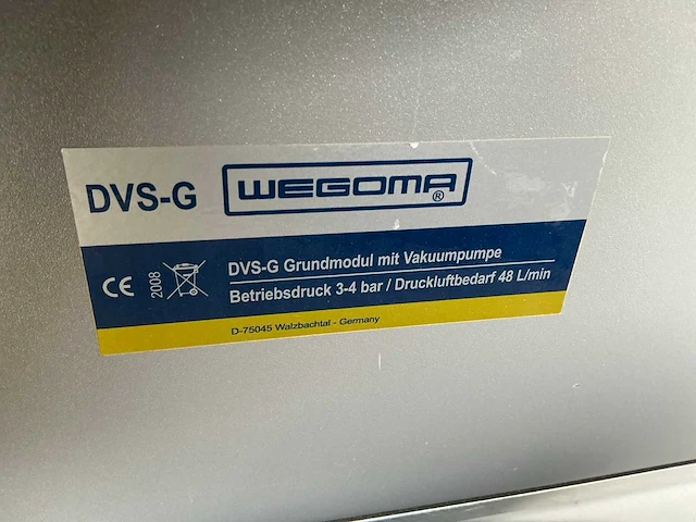 Wegoma dvd-g vacuum opspan element (2x) - afbeelding 7 van  12