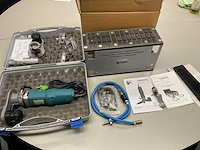 Wegoma dvs-g / kfr 130n kantenfreesmachine met vacuümpomp - afbeelding 1 van  8