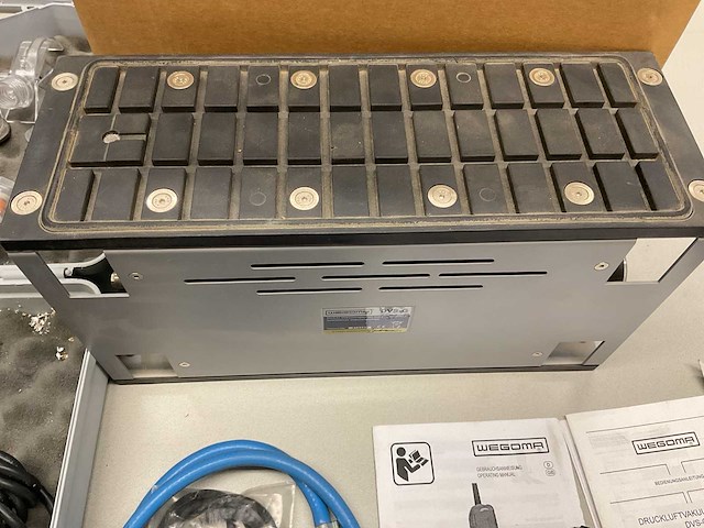 Wegoma dvs-g / kfr 130n kantenfreesmachine met vacuümpomp - afbeelding 3 van  8