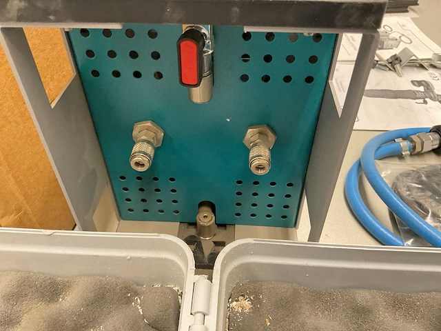 Wegoma dvs-g / kfr 130n kantenfreesmachine met vacuümpomp - afbeelding 5 van  8