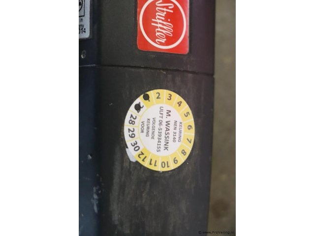 Wegoma handfreesmachine sf 65 - afbeelding 5 van  8