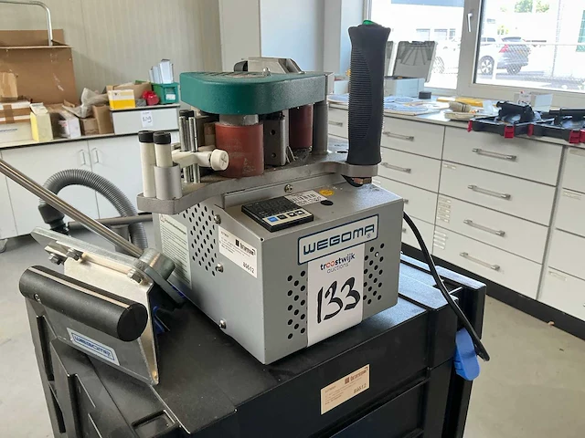 Wegoma porta master pm2000t draagbare kantband aanlijmmachine - afbeelding 3 van  6