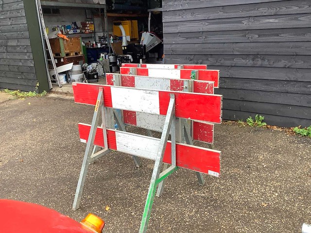 Wegwerkzaamheden borden (4x) - afbeelding 1 van  3