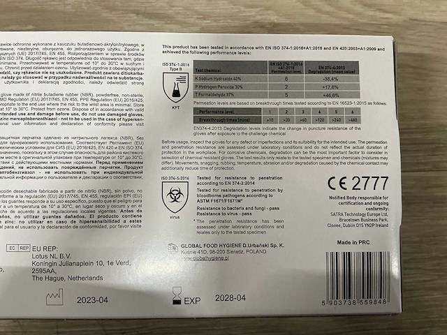 Wegwerp handschoenen xl (400x) - afbeelding 3 van  5