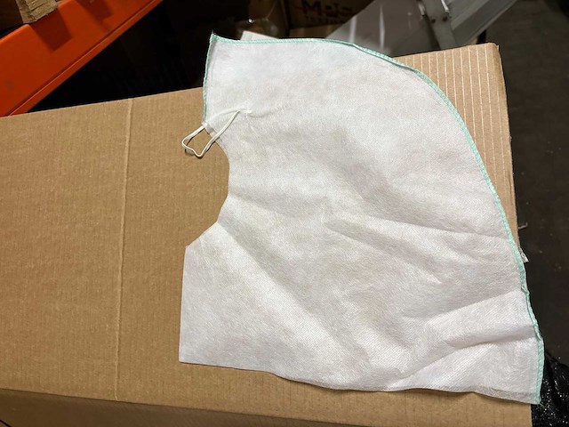 Wegwerp stof/haarkap - 500 pack (16x) - afbeelding 2 van  2