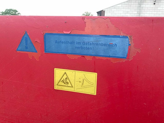 Weidemann veegmachine met hoogkiepbak - afbeelding 4 van  13