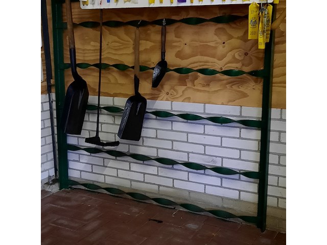 Weidesleep met 4x handgereedschap - afbeelding 3 van  5