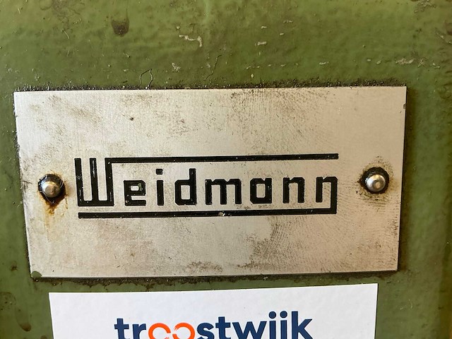 Weidmann doornbuigmachine - afbeelding 7 van  15