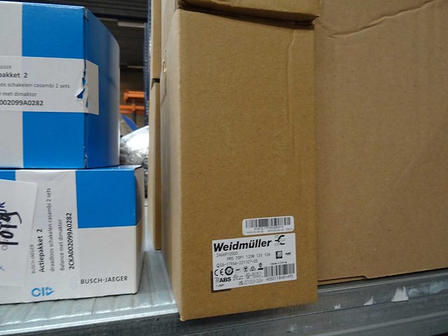 Weidmüller - pro top1 120w 12v 10a - power supply (4x) - afbeelding 2 van  3