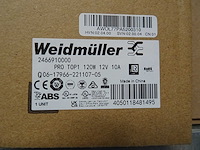 Weidmüller - pro top1 120w 12v 10a - power supply (4x) - afbeelding 3 van  3
