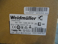 Weidmüller - pro top1 12w 24v 5a - power supply (4x) - afbeelding 3 van  3