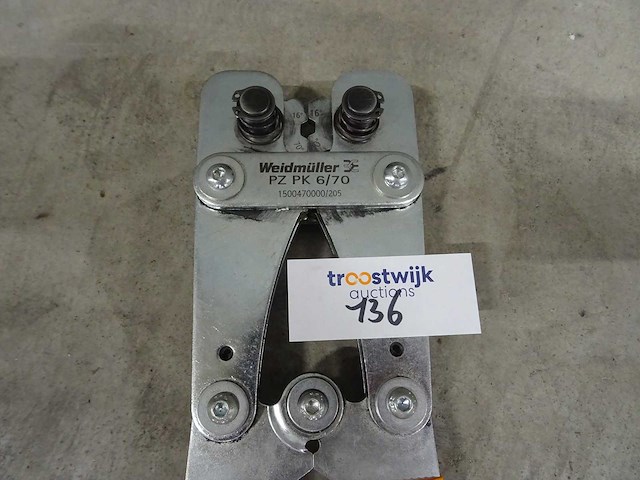 Weidmüller - pz pk 6/70 - krimptang - afbeelding 2 van  2