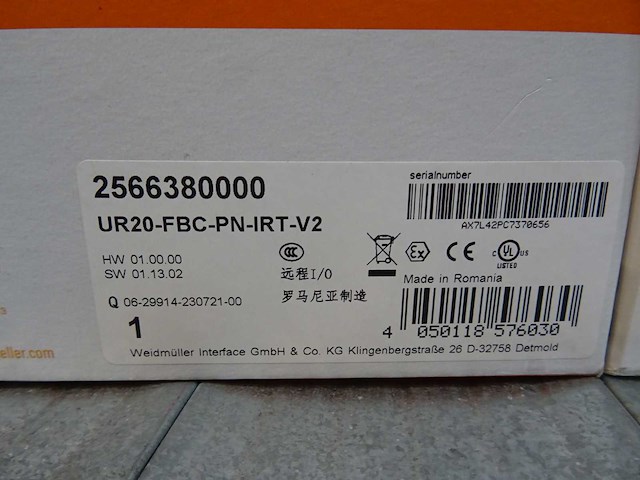 Weidmüller - u-remote toebehoren (13x) - afbeelding 2 van  3