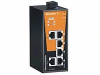 Weidmuller 1241380000 ie-sw-bl06-2tx-4poe network switch unmanaged poe fast ethernet number of ports: 2 * rj4
