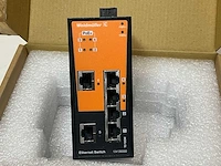Weidmuller 1241380000 ie-sw-bl06-2tx-4poe network switch unmanaged poe fast ethernet number of ports: 2 * rj4 - afbeelding 3 van  5