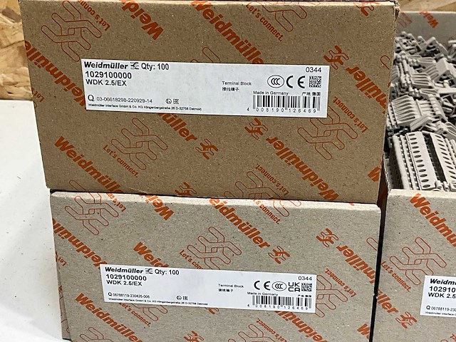 Weidmuller diverse eindplaten (400x) - afbeelding 6 van  9