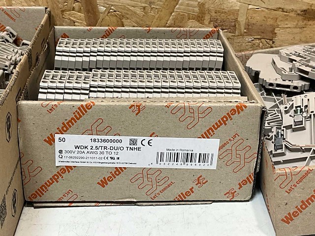 Weidmuller diverse eindplaten (400x) - afbeelding 8 van  9