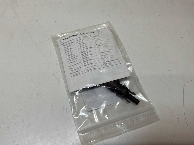 Weidmuller zonnepaneel connectoren set male/female (100x) - afbeelding 6 van  6