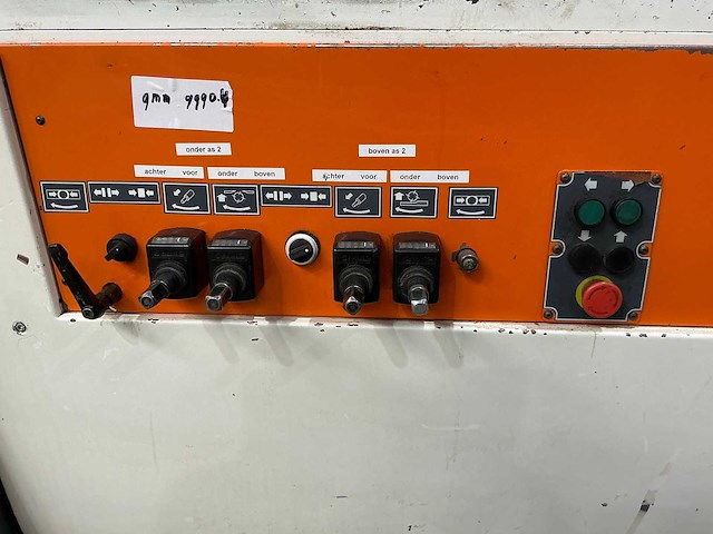 Weihai linares - concept dl3006 - vierzijdige profileer- en schaafmachine - afbeelding 6 van  17