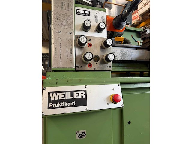Weiler - 1991 - praktikant 160b - universele draaibank - afbeelding 19 van  21