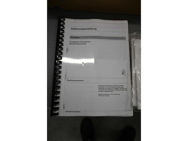 Weiler matador draaibank met ditron d60-2v digitale aflezing - afbeelding 4 van  12