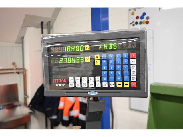 Weiler matador draaibank met ditron d60-2v digitale aflezing - afbeelding 12 van  12