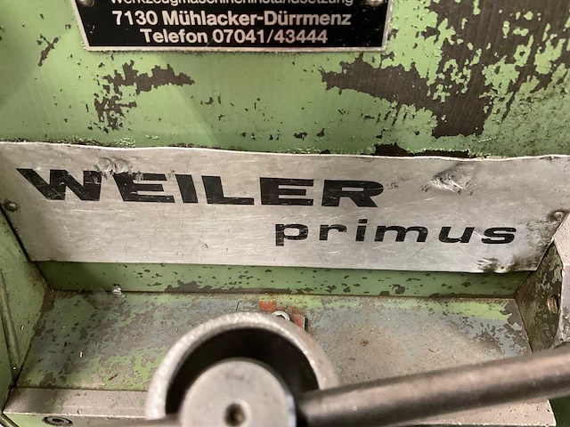 Weiler primus universele draaibank - afbeelding 8 van  16